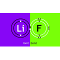 équation de réaction au fluorure de lithium